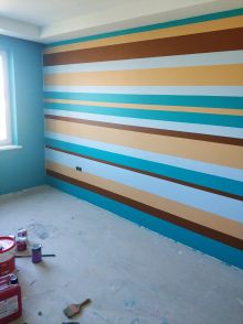 Покраска стен 