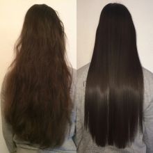 Восстановление волос, полировка волос