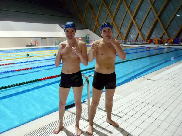 Тренировки в бассейне ДВВС (2013)