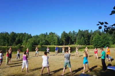 Цигун на Встрече у Костра