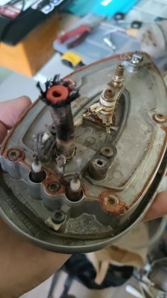 Герметизация утюга гладильной системы LauraStar S series