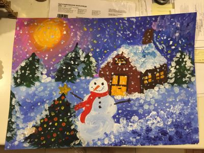 Работа ученика (12 лет)