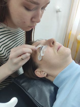 Обучение на ламинирование ресниц