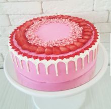 Торт на день святого Валентина