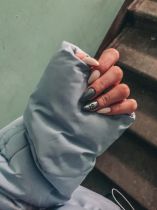 Аппаратный маникюр укрепление ногтевой пластины покрытие гель лак дизайн