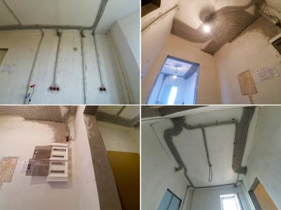 Полная замена электропроводки в панельном доме