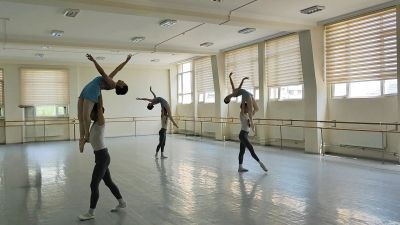 Гос.экзамен по дуэтному танцу.