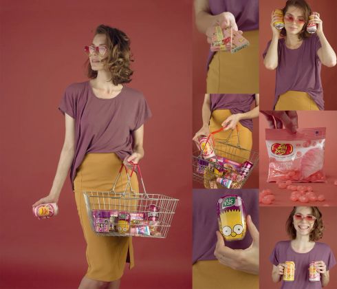 Рекламная фотосъемка для магазина зарубежных сладостей "Продукто" в городе Томск 
