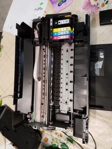 HP Photosmart B109c – ремонт печатающей части