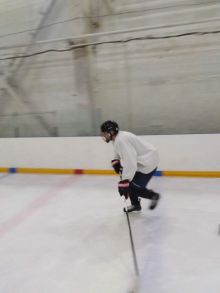Индивидуальная тренировка по хоккею