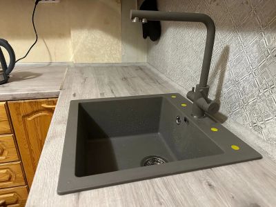 Установка смемителя