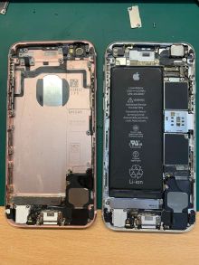 Замена корпуса на iPhone 6s