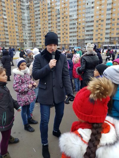 Открытие детской плошадки