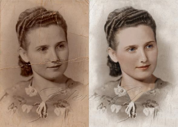 Реставрация старой фотографии