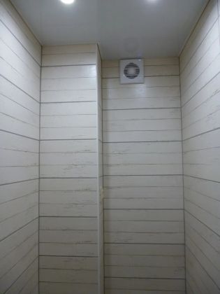 Отделка туалета на Комсомольском 44