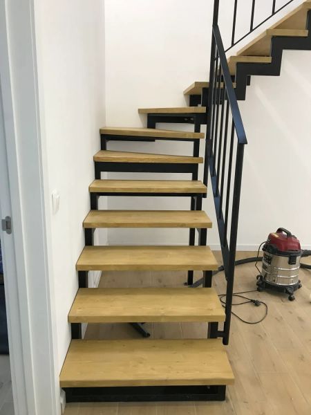 Изготовление лестницы, изготовление ступеней 