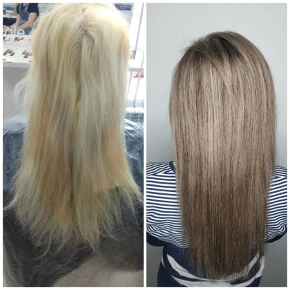Фото окрашивание волос до/после. Занимаюсь только колористикой
