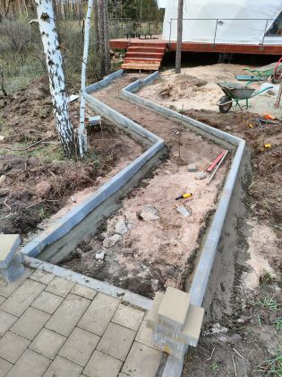 Дорожки с тротуарной плитки 