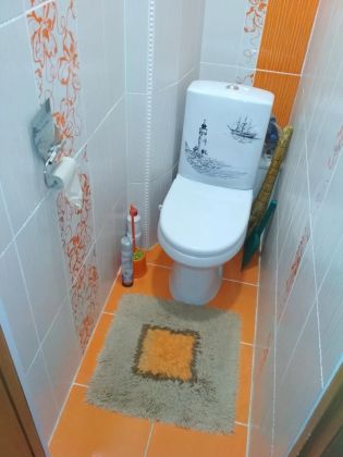 Туалет под ключ:укладка плитки, навесной потолок из пластиковых панелей и монтаж унитаза