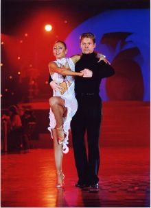 Кубок Мира в Кремле 2002, латиноамериканская программа среди профессионалов, представление финалистов, танец Румба