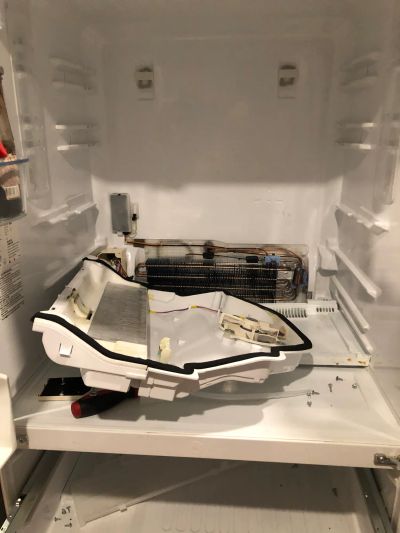 Замена компрессора холодильника Toshiba