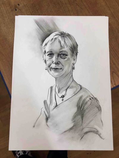 Рисунок углем