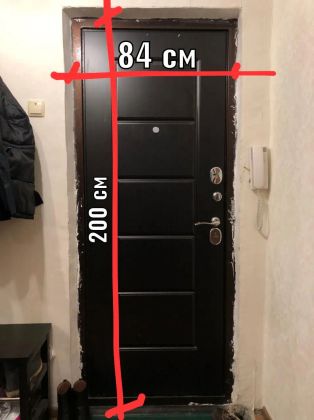 И замеры проёмов