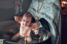 Фотосъемка таинства крещения