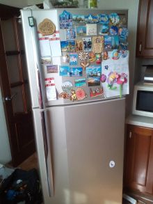 Ремонт холодильника «Тошиба», замена датчика оттайки