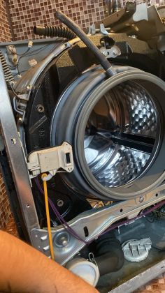 Чистка и профилактика стиральной машинки Miele 