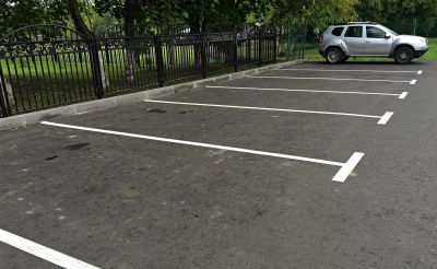 Дорожная разметка! Парковка! 