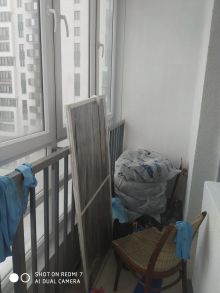 окна балкона до мытья