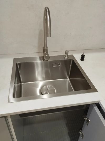 Монтаж раковины с смесителем под ключ 3600р