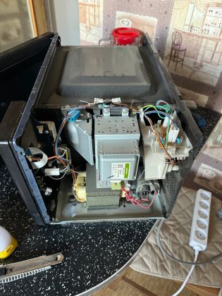 Замена магнетрона
