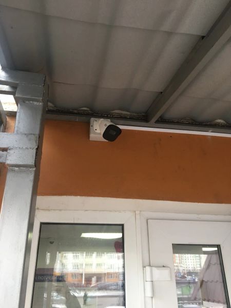 Монтаж Камеры видеонаблюдения 