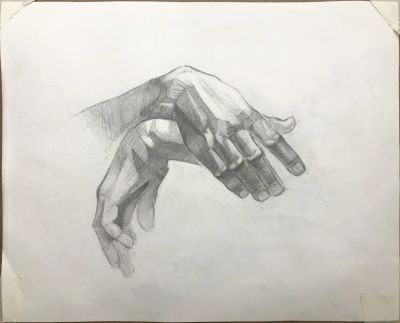 Рисунок ученицы Сони, 6 класс. Регулярные занятия с нуля в течение полугода. Занимается для себя.