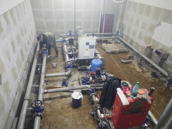 Сварочные работы насосная станция 