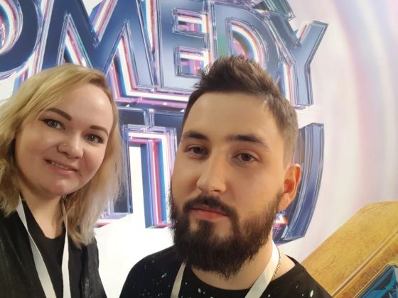 Работа на проекте Comedy баттл, грим участников 