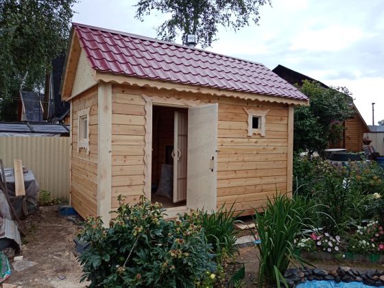 Баня в каркасном исполнение 3x4
