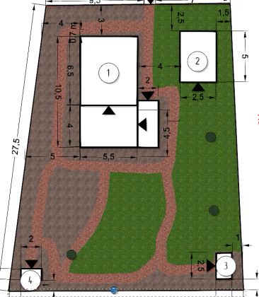 План мощений