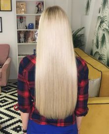 Наращивание волос 165 прядок 55-60 см