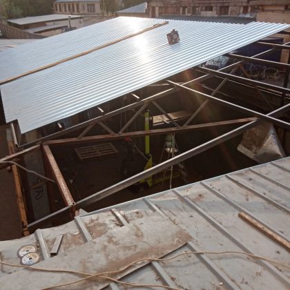 Ремонт навеса 