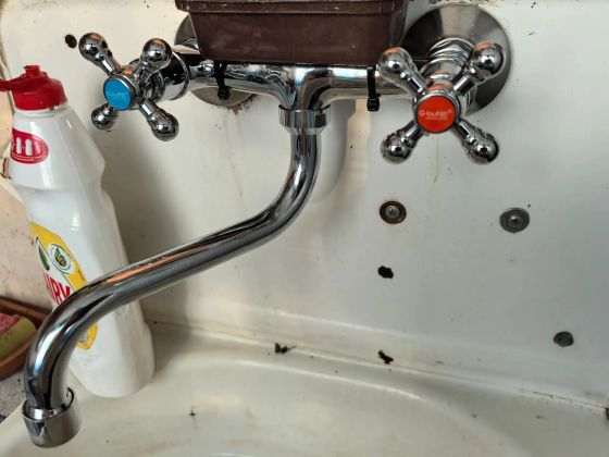 Замена смесителя 