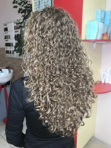 Японская завивка волос