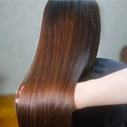 Реконструкция волос шёлковый молекулярное восстановление волос без утюжка с накопительным эффектом. 