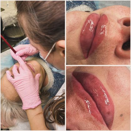 Перманентный макияж губ