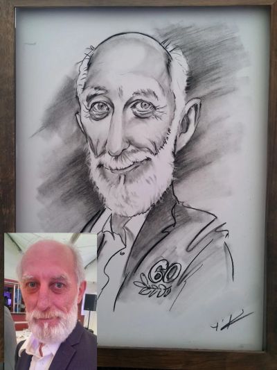 шарж на юбилей