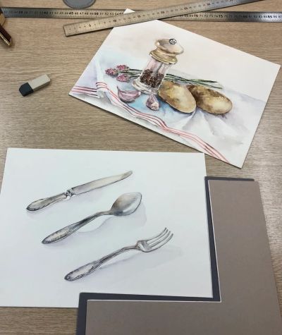 Акварель (мои работы)