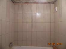 Полный ремонт ванной с демонтажем стен 