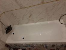 Реставрация ванн жидким Акрилом 